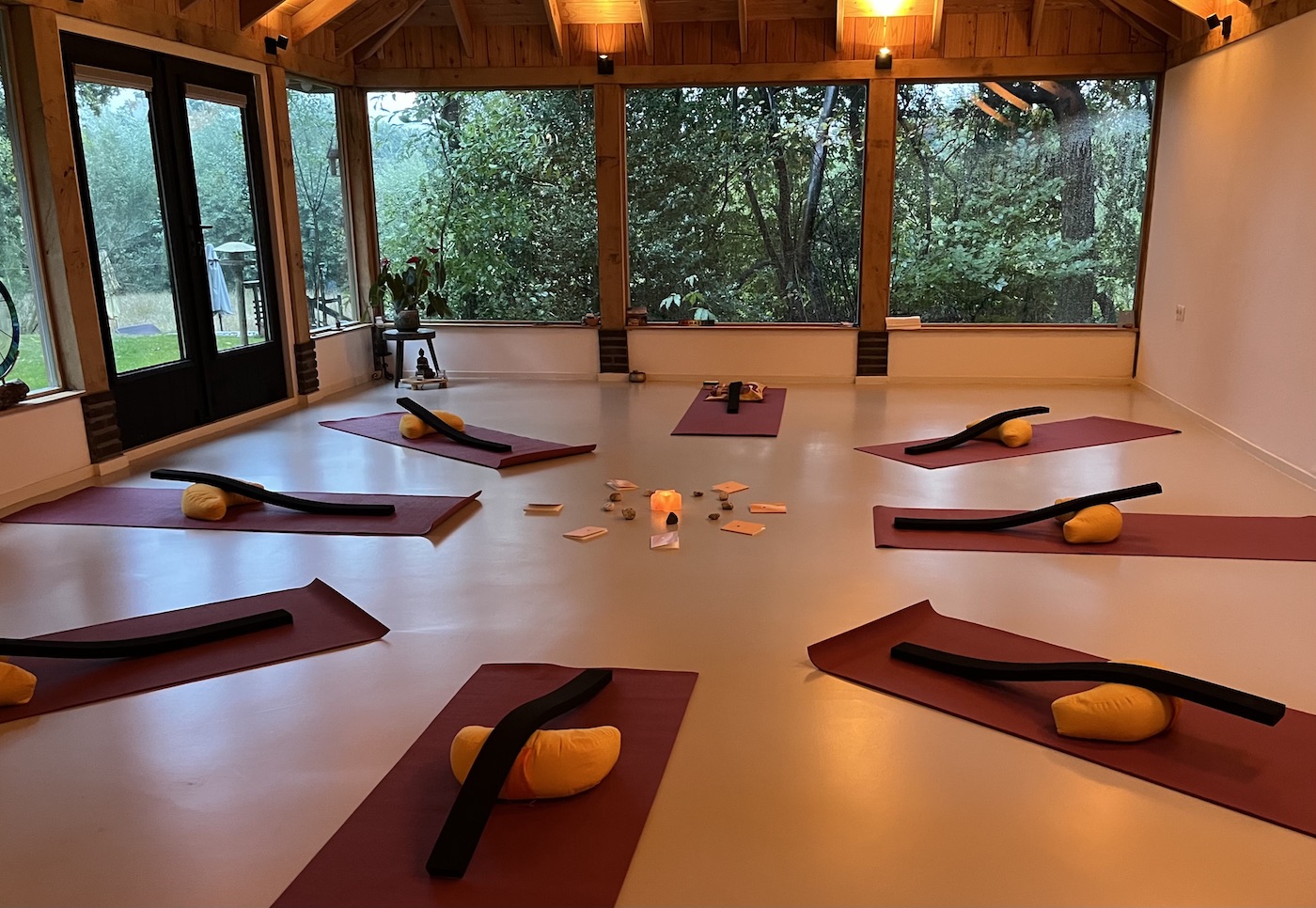 yoga ruimte studio oeverlicht